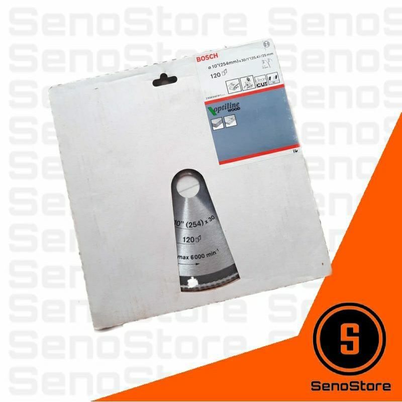 BOSCH Mata gergaji kayu 10" 120 mata circular saw wood