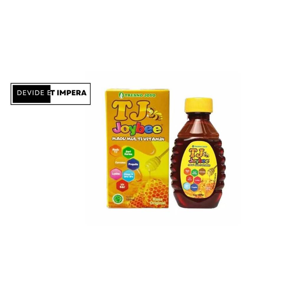 

TJ Joybee Rasa Original 100ml Botol - Madu anak Multivitamin