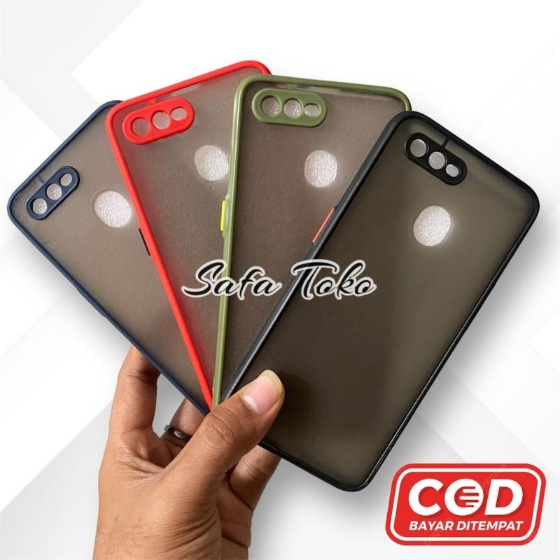 Case Aero Realme 2 / RMX1805 / RMX1809 Fuse Transparan Doff