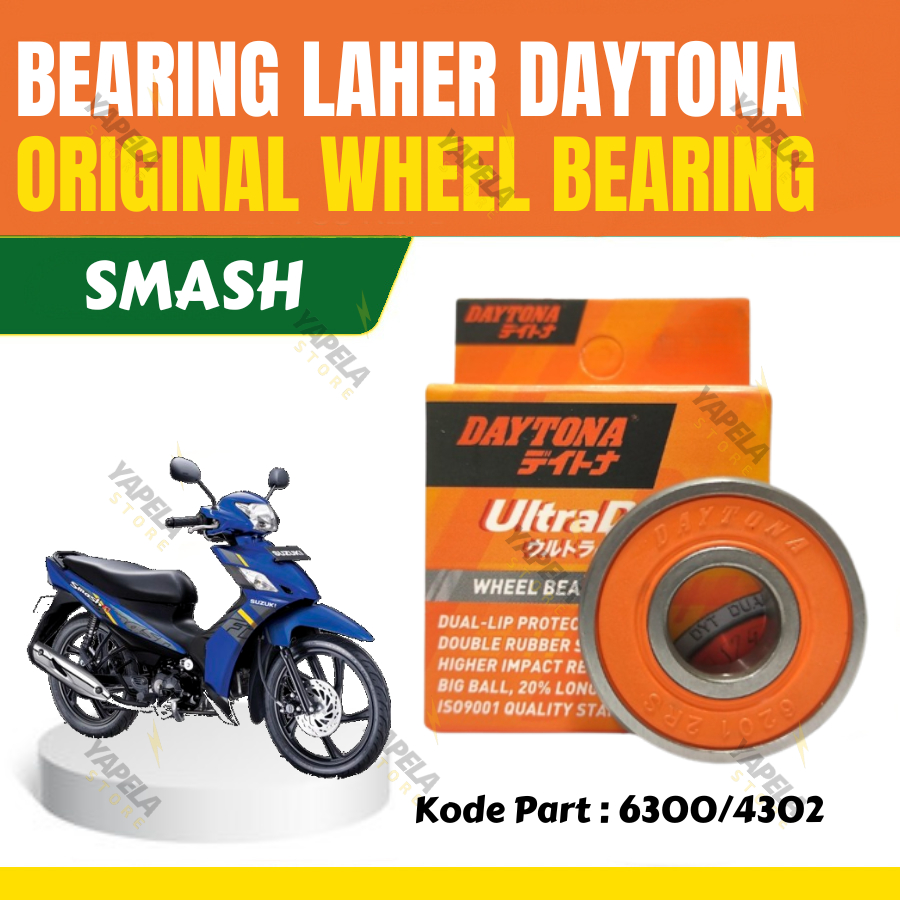 Bearing Laher Smash Original Daytona Racing Lahar 6300-RS