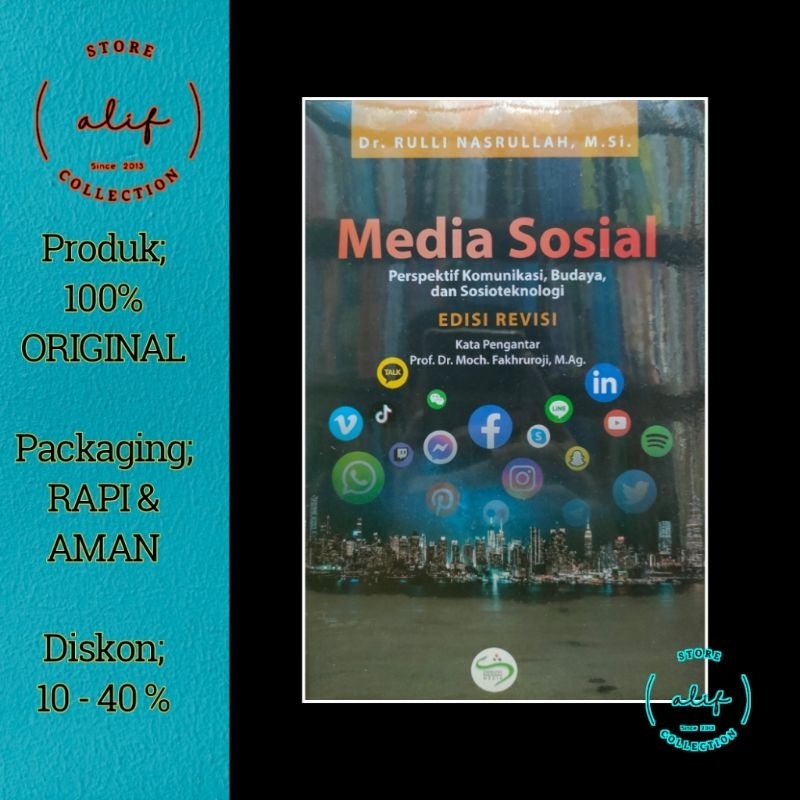 MEDIA SOSIAL - Dr. Rulli Nasrullah, M.Si.