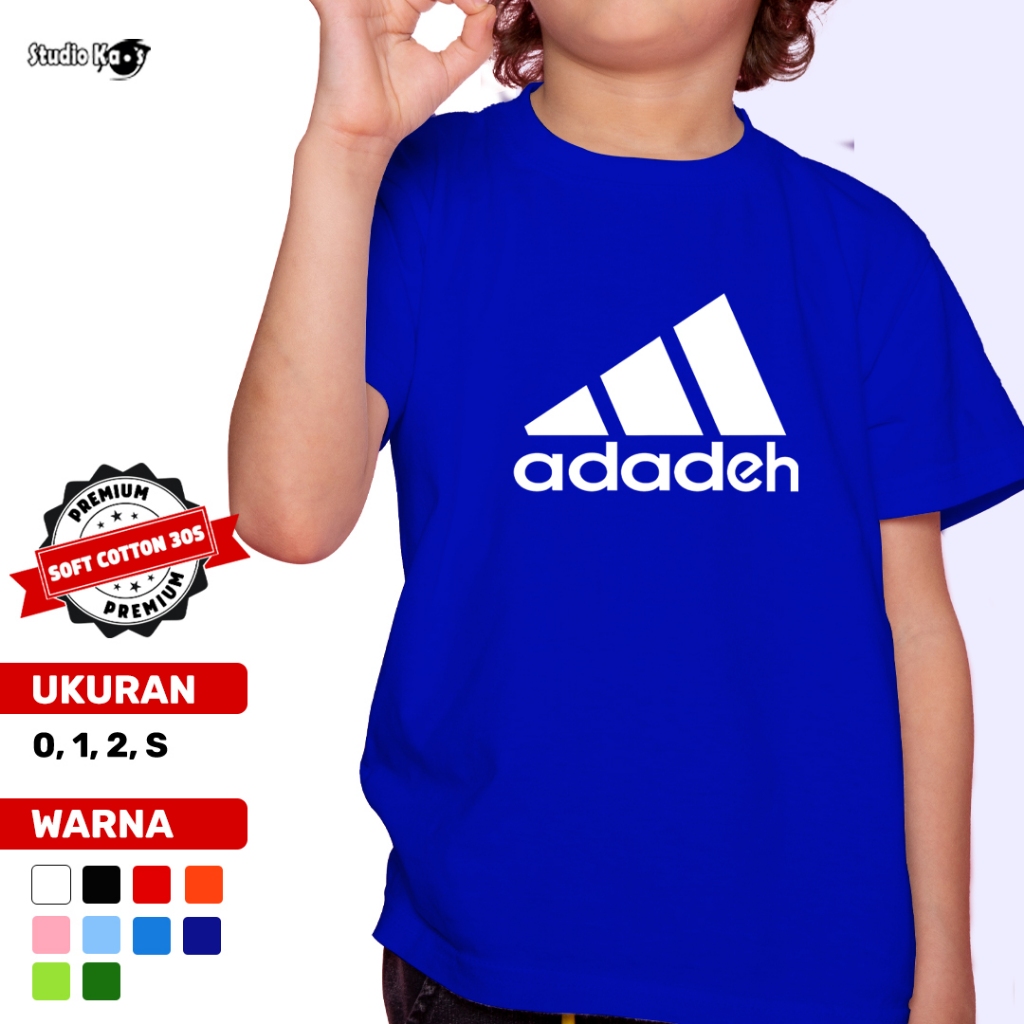 Kaos Lucu Parodi Plesetan Logo Merk Baju Anak Dan Dewasa