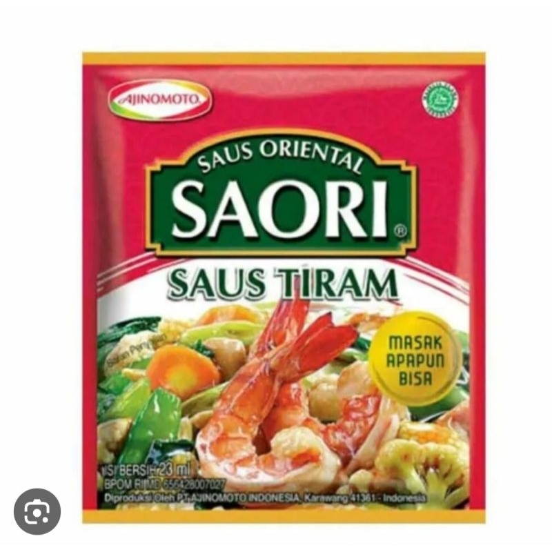 

saori saus tiram 23ml | saos tiram sachet