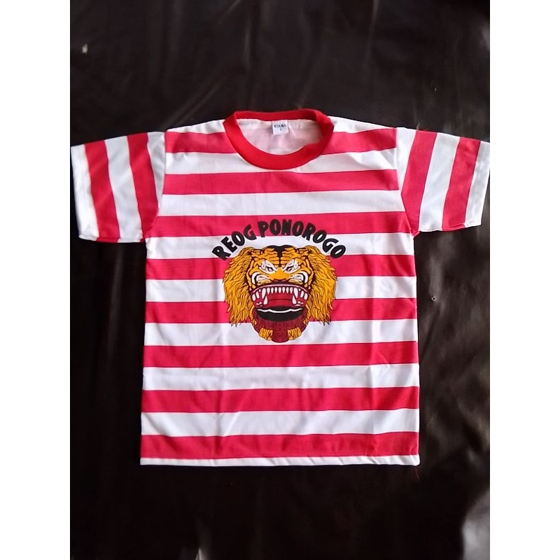 SALE Kaos Reog Ponorogo - Kaos Tradisional - Kesenian Jaranan Reog Ponorogo
