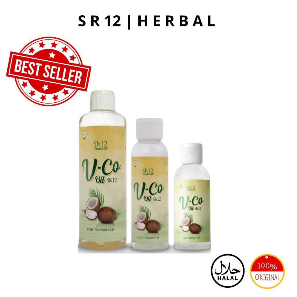 

VCO oil SR12 Minyak Kelapa Murni - minyak VCO untuk kecantikan / minyak kletik VCO virgin coconut oil SR12