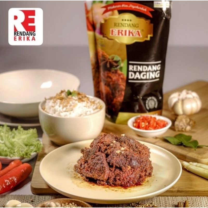 

rendang daging erika asli payakumbuh 250g