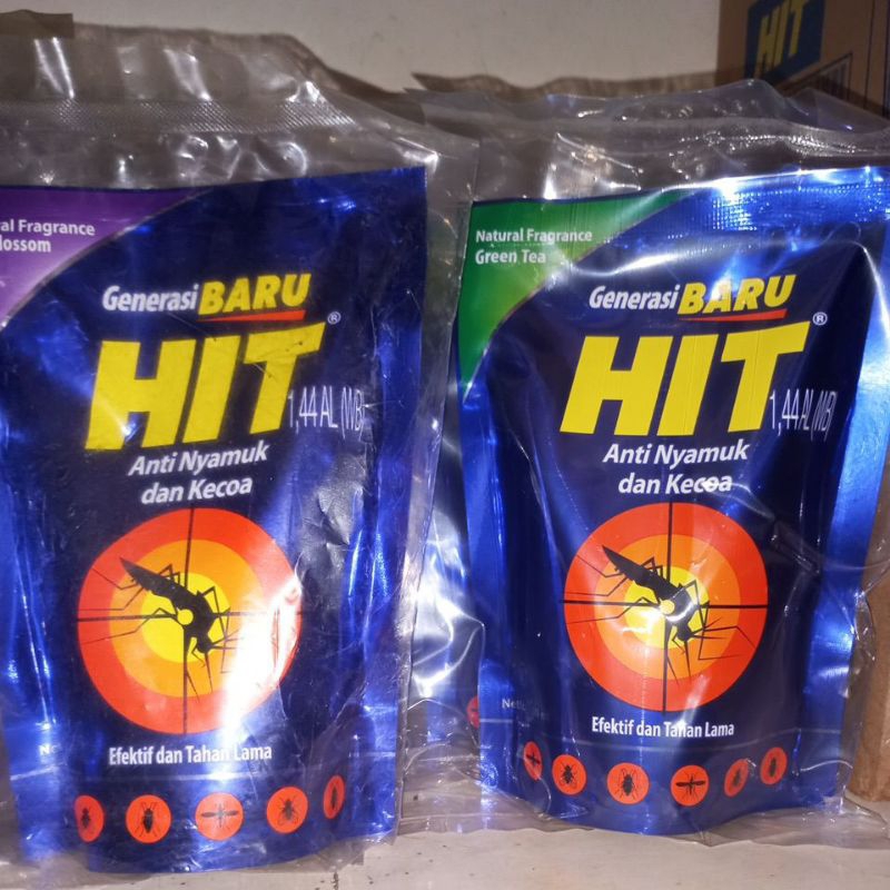 Obat Nyamuk HIT Cair Refill Pouch 360ml Anti Nyamuk Dan Serangga Semprot