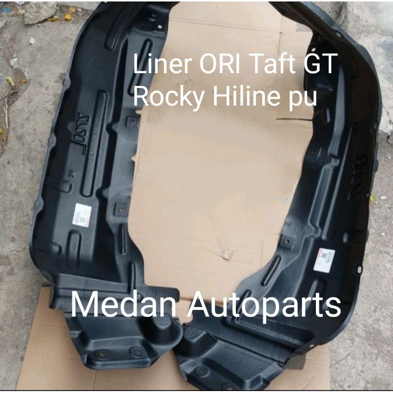 Karpet Lumpur ORI 2bh Taft GT, Hiline pick up, Liner fender, alas Spakbor, mudguard