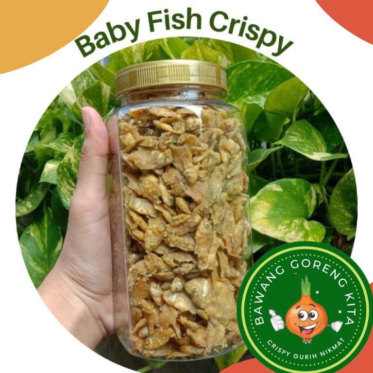 

T3rkini Baby Fish Crispy Baby Fish Ikan Nila Crispy toples uk 2gr With Discount