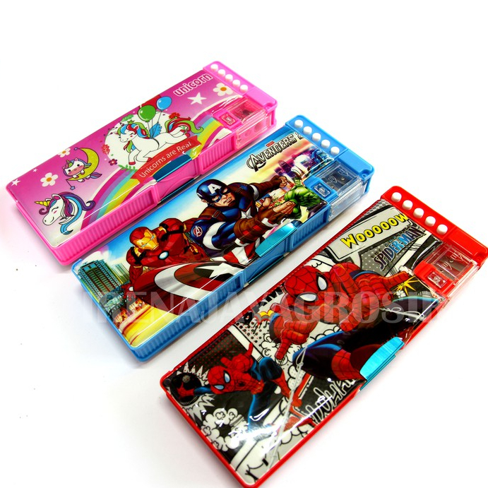 

KOTAK PENSIL KARAKTER CEWEK COWOK SERUTAN PENCIL CASE TEMPAT PENSIL