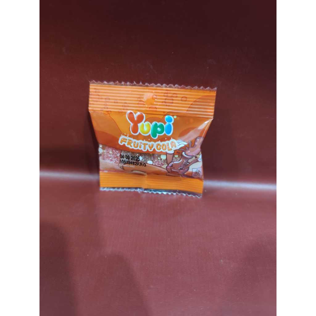 Yupi Fruity Cola 6gr - Permen Yupi Fruity Cola Per Pcs