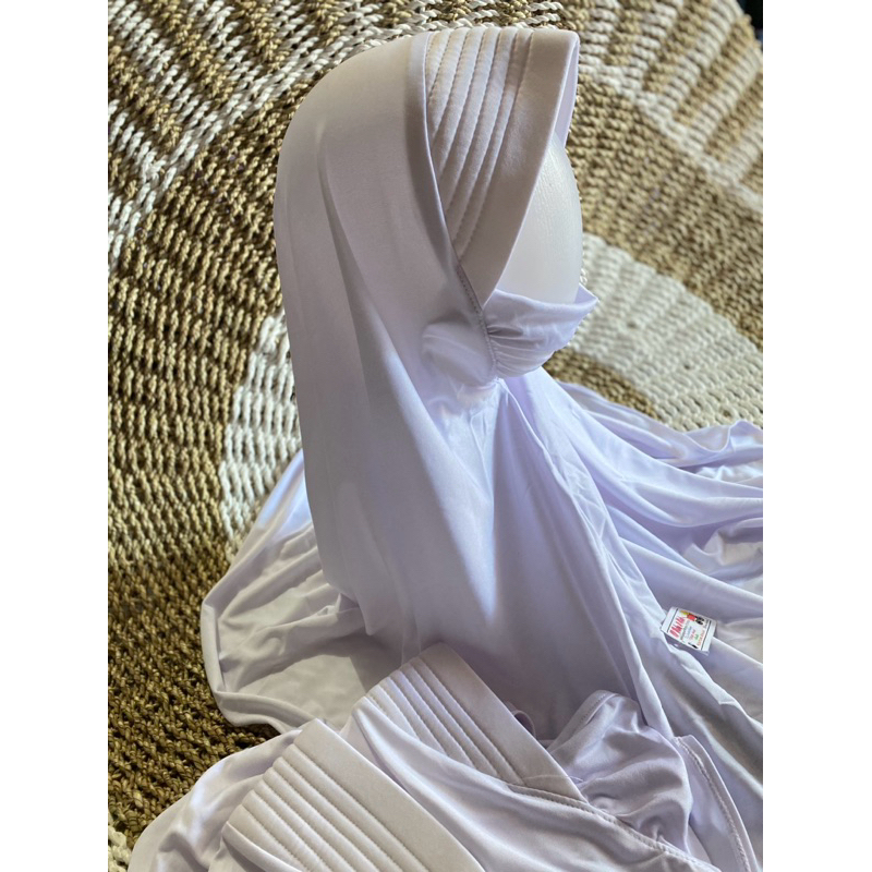 JILBAB SYARI ANAK | JILBAB PUTIH | JILBAB ANAK | JILBAB SEKOLAH | JILBAB KAOS | BERGO PUTIH ANAK
