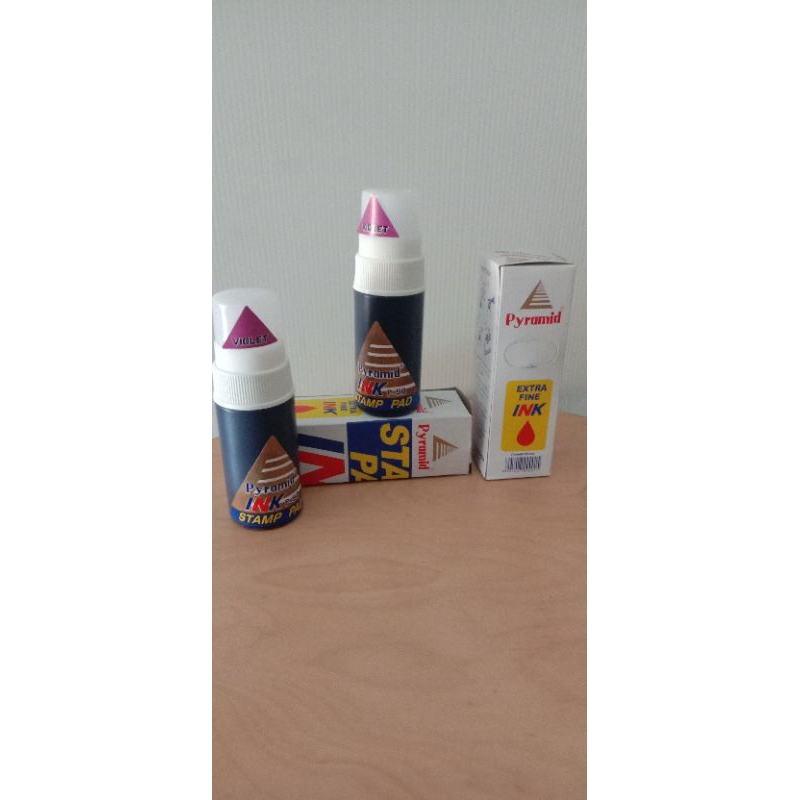 

Stamp Pad ink Refill/isi ulang tinta stempel Pyramid Violet/ungu