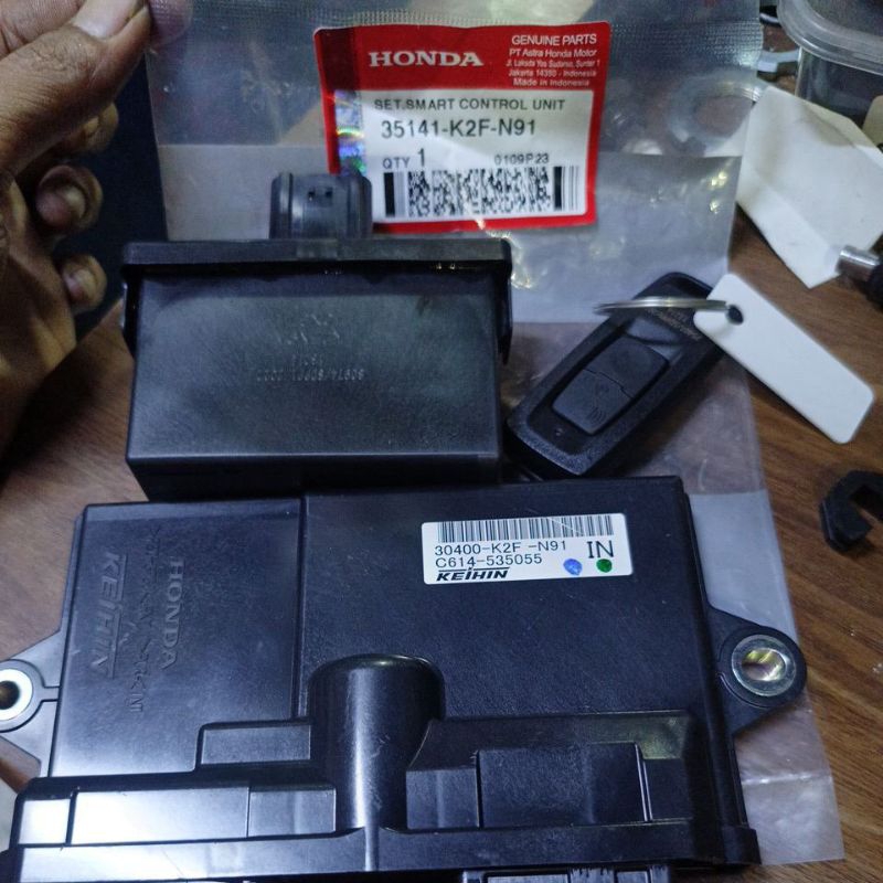 SCU DAN ECM SCOOPY NEW 2023 KEYLESS ORIGINAL