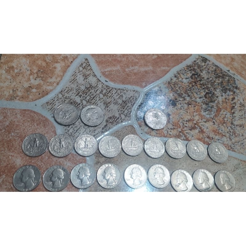 Koin Kuno AS tahun 65-95 + koin kuno malaysia tahun 1998