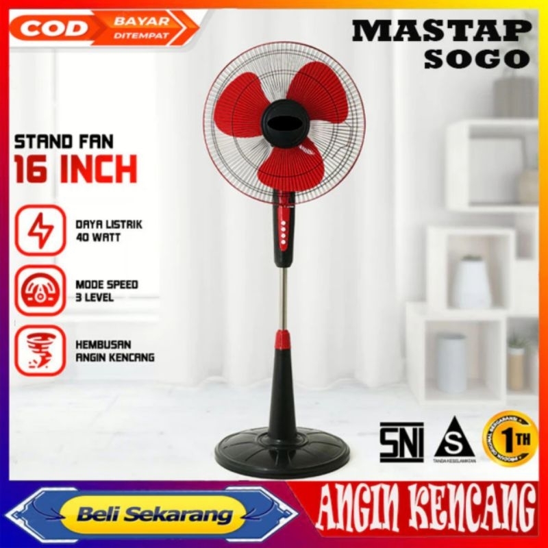 Kipas angin berdiri 16" mastap