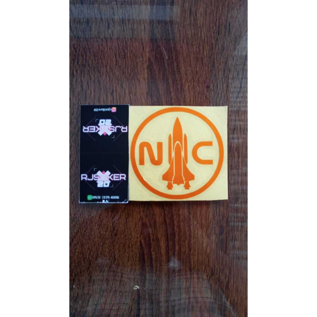 

stiker cutting logo nasa kren