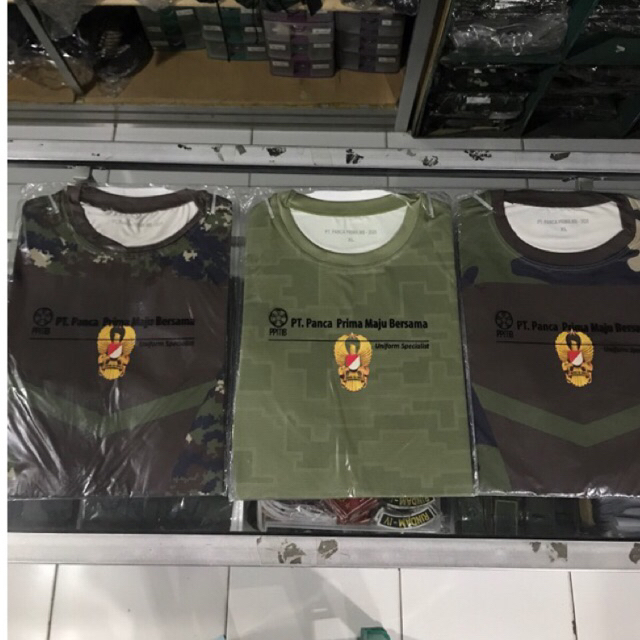 KAOS PEMBAGIAN KASAD TNI AD// KAOS TNI AD