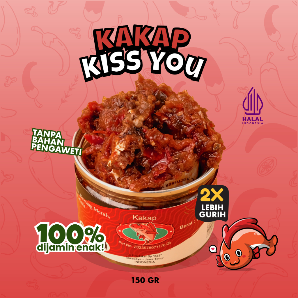 

Grace Sambel - Sambal Kakap Kissyou 150 gr - Gracesambel