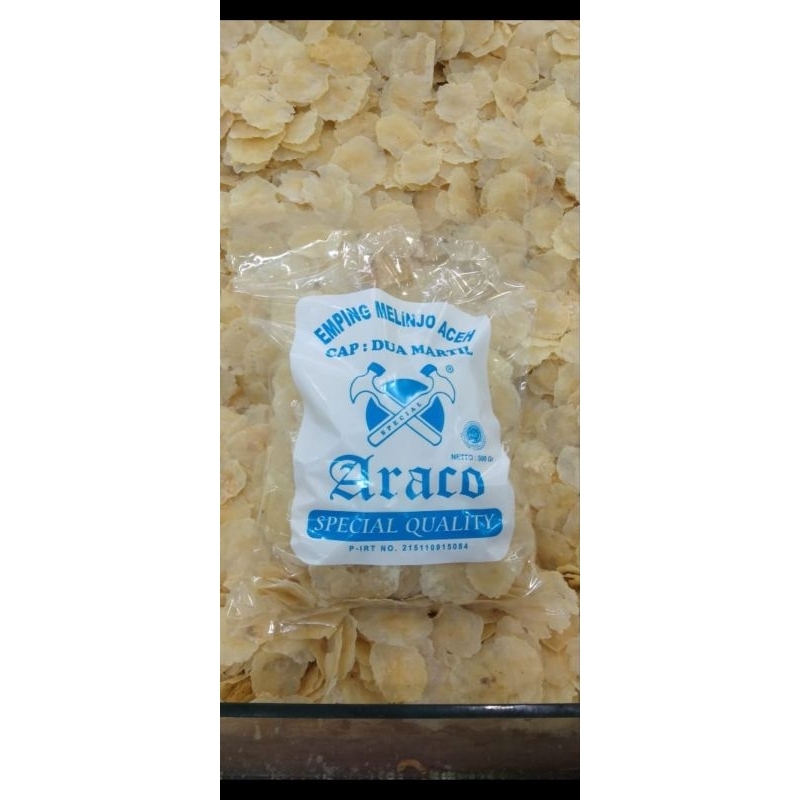 

kerupuk emping 500 gram