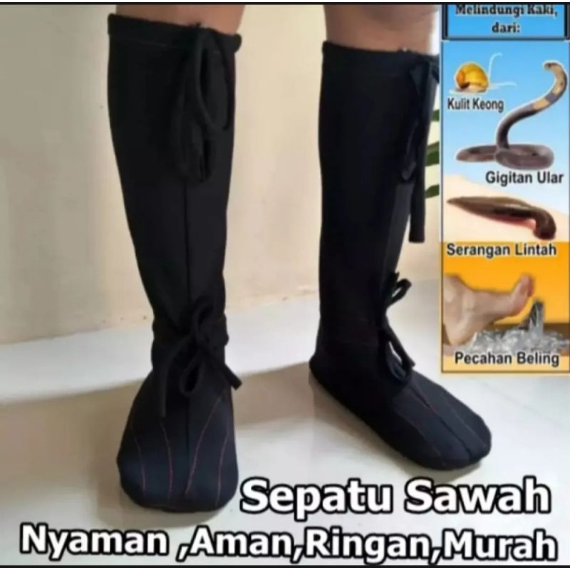 SEPATU KEONG/ SEPATU ANTI KEONG SAWAH/ SEPATU BOOT SAFETY/ SEPATU BOOT/ SEPATU SAWAH/ SEPATU NELAYAN
