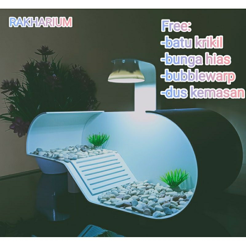 AQUARIUM KURA-KURA/AQUARIUM PVC/AQUARIUM IKAN KECIL