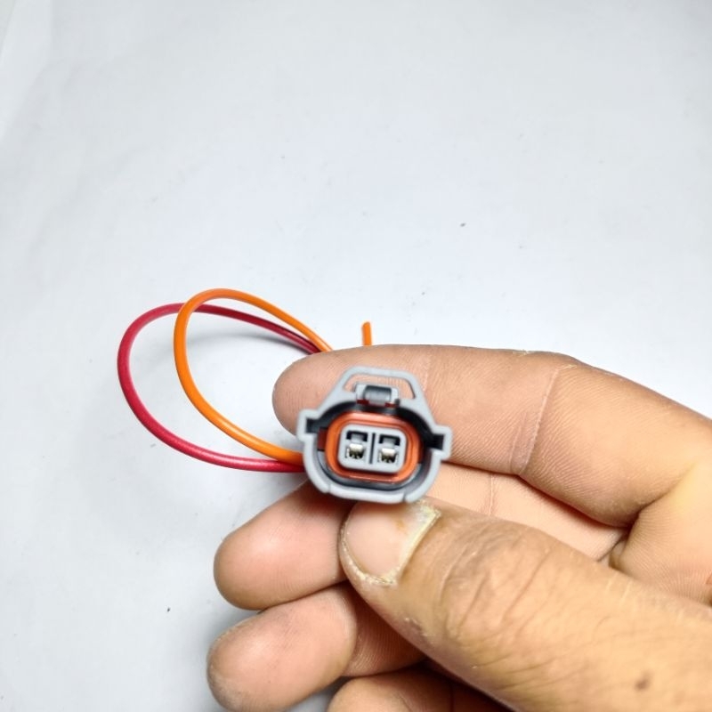 Kabel soket Socket Konektor Injektor Injeksi Pin 2 R25, MT25,  Satria F Fu,Gsx. nex , bandit R S Gix