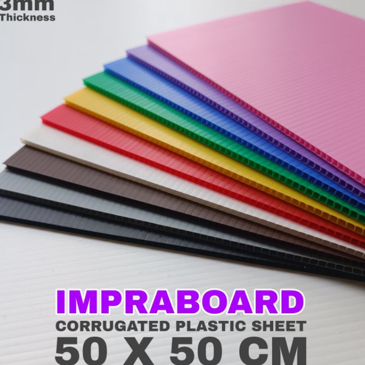 

infraboard impraboard 3mm 5 x 5 cm art board pp board 5x5 cm