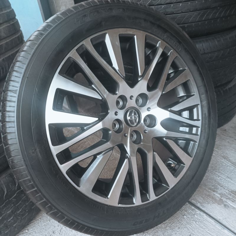 velg original alphard r18 +ban satuan bijian