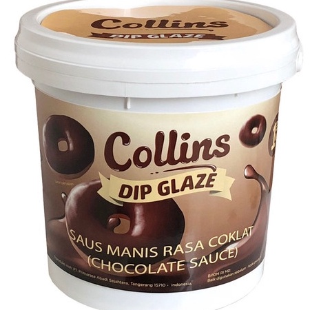 

Diskon Collins Dip Glaze 1kg DARK Best