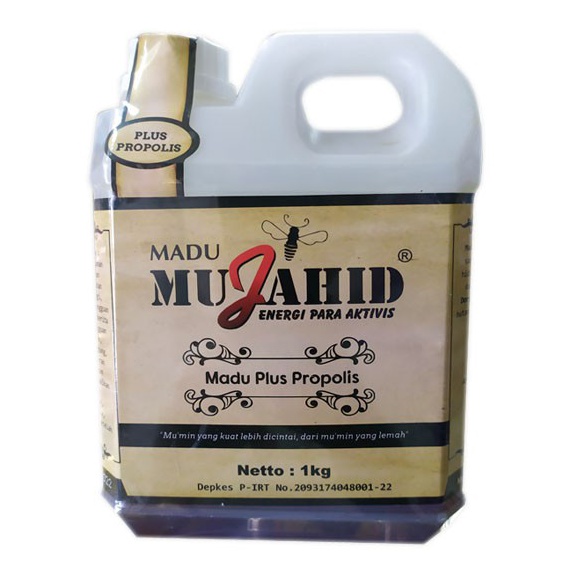 

Madu Hutan MUJAHID 1kg Asli Propolis Kemasan Baru