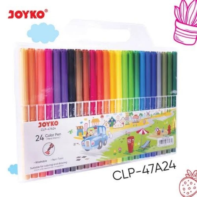 

JOYKO COLOR PEN SPIDOL MEWARNAI MURAH ISI 24 CLP-47A24 JAKARTA UTARA JAKARTA BARAT