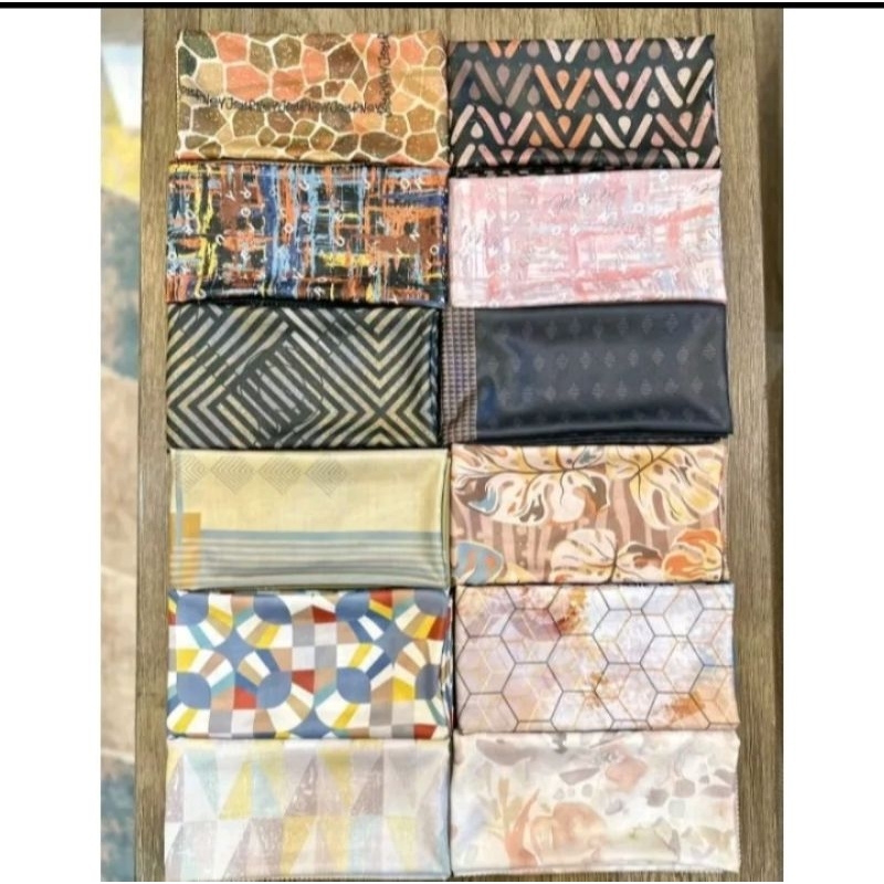 ORI DENAY Kerudung segi empat /segi empat hijab kekinian