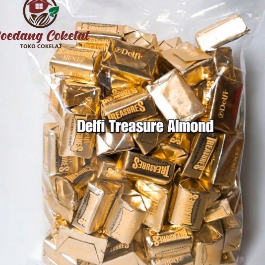 

Pasti Murah Coklat Delfi Treasures Almond Cookies 1KG 96PCS