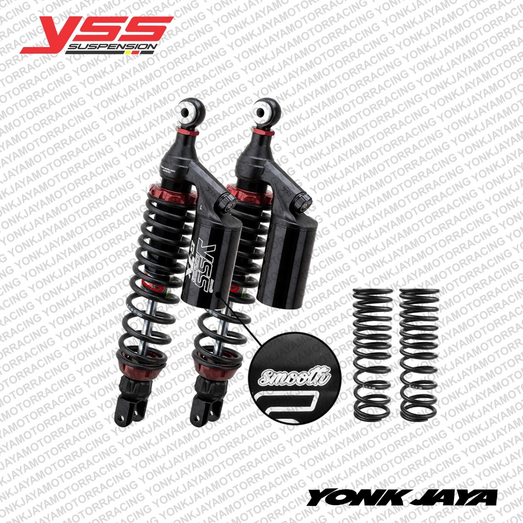 SHOCK YSS GTX BLACK SERIES 51300-K1Z05-GTXBB / TG302-365TRCJ-02AL-888A 365MM BLACK/BLACK/BLACK PCX 1