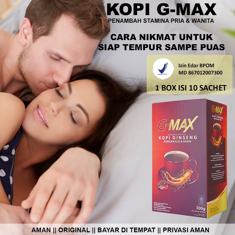 

MURAH LEBAY Privasi Aman Bisa COD Kopi Gmax BPOM Kuat tahan lama Kopi Stamina Pria Agar Tahan Lama