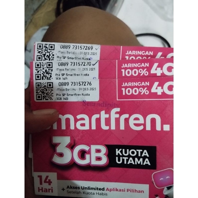 kartu perdana Smartfren 12 digit