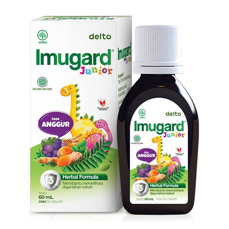 IMUGARD Junior Syrup 60 Ml ~ untuk Meningkatkan Stamina dan Daya Imun Tubuh..Menjaga Badan Tetap Ene
