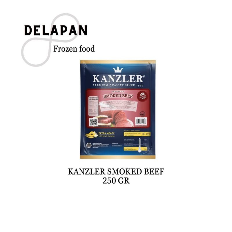 

Kanzler Smoked Beef 250 gr