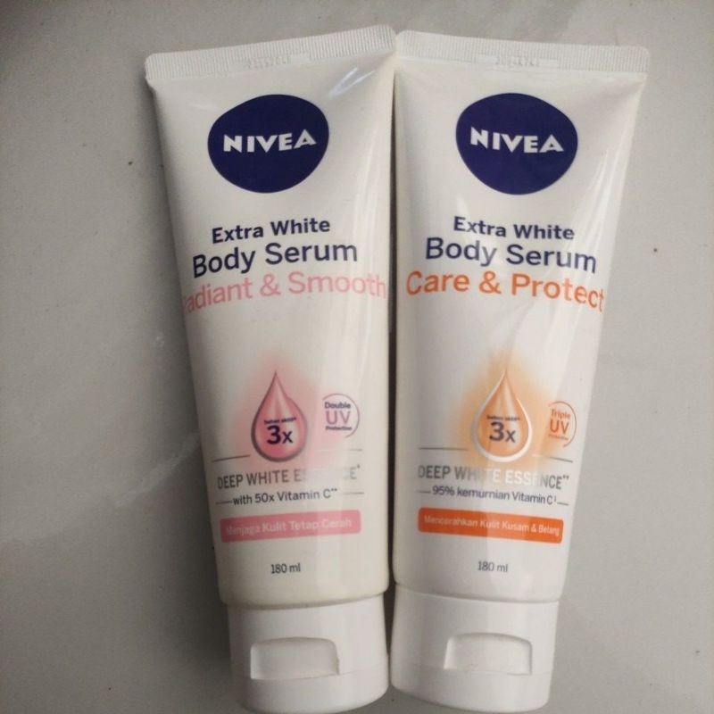 nivea extra white body serum