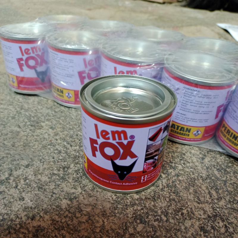 

lem fox kaleng 70 gram