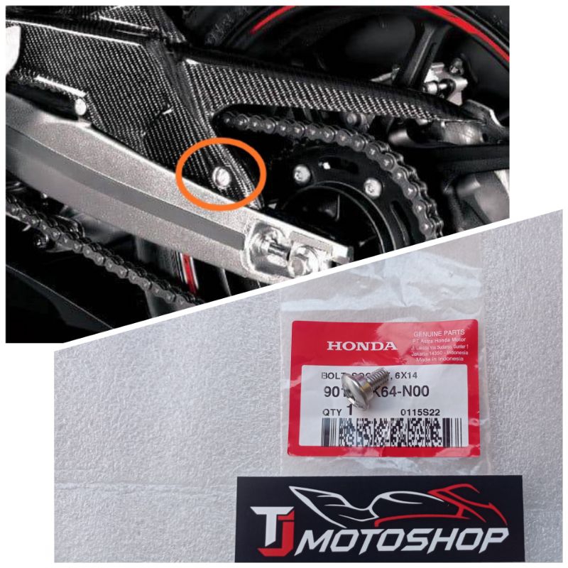 Baut Hugger CBR250RR Baut Case Drive Chain CBR250RR