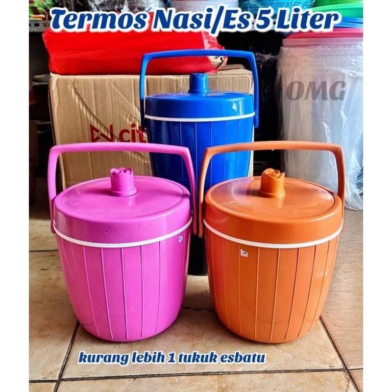 Termos Nasi Ukuran 5 Liter / Termos Es Ukuran 5 Liter
