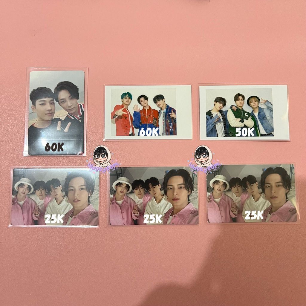 SEVENTEEN GOING SEVENTEEN OTP PHOTOCARD JEONGHAN - WONWOO OFFICIAL POLA INCOMPLETE 97L MAKNAE LINE S