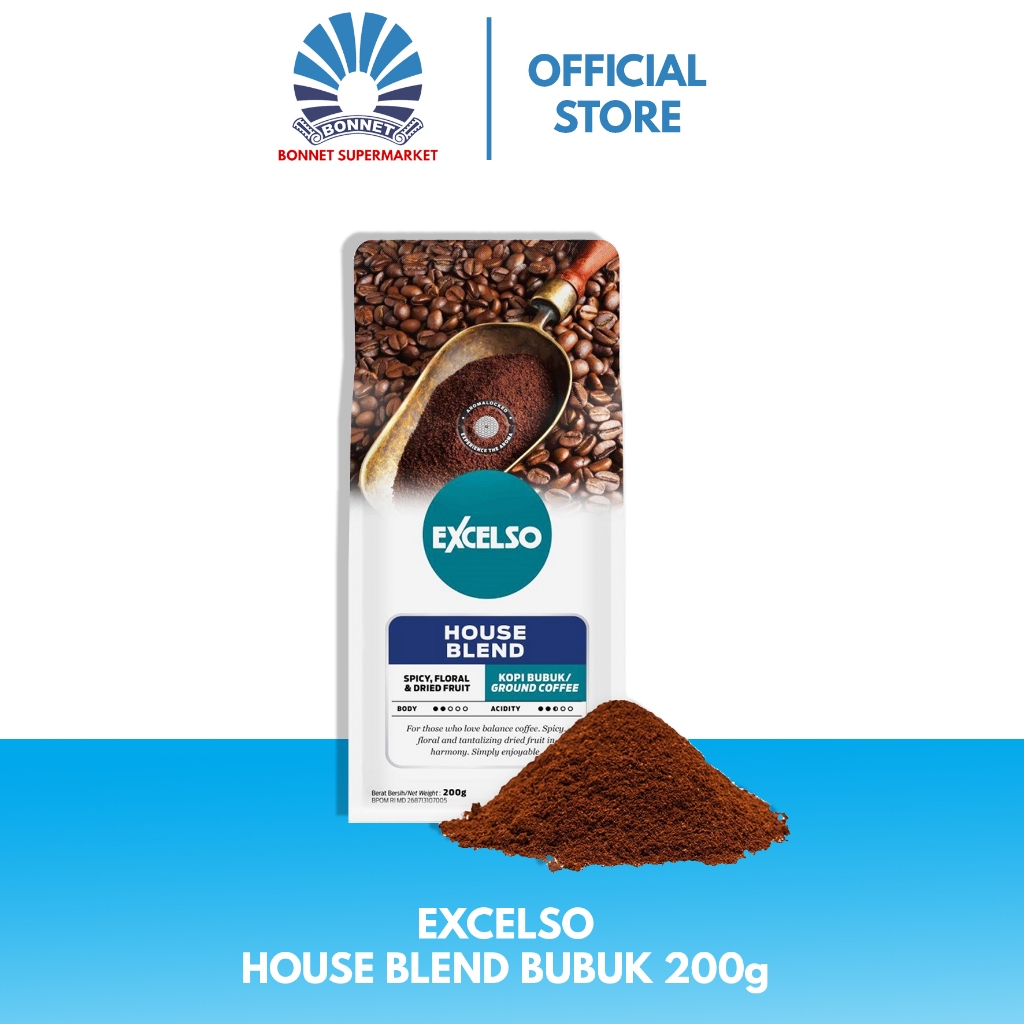 

Excelso House Blend Bubuk 200g 8991002102644