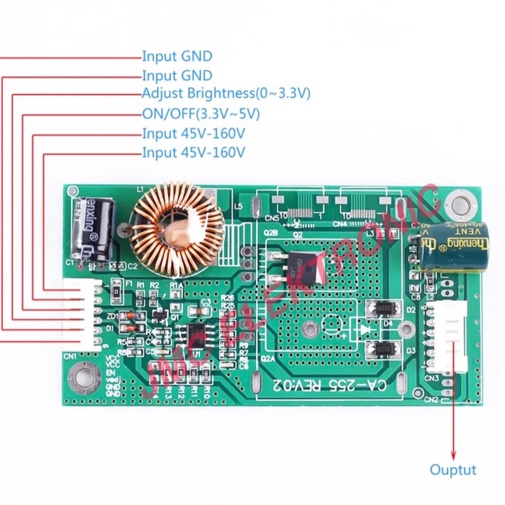 KODE EOJ691 INVERTER BL UNIVERSAL DC DC step up 142 inch LED LCD TV Backlight modif inverter
