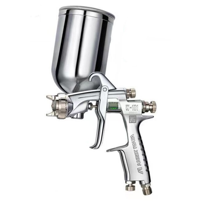 Original Japan ANEST IWATA  W-101 Spray Gun Pressure Type HVLP W101 Paint Spray Gun Car Furniture Pa