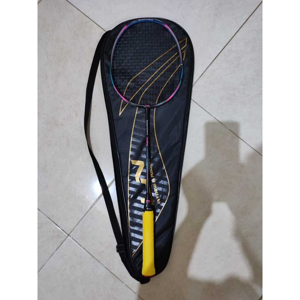 Lining Turbocharging N9ii [Rare]-Black Pink Blue (Raket Fu Hai Feng)