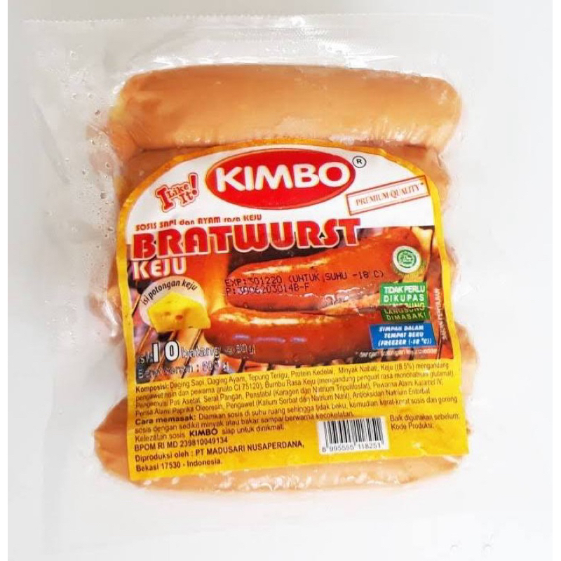 

sosis kimbo bratwurst keju
