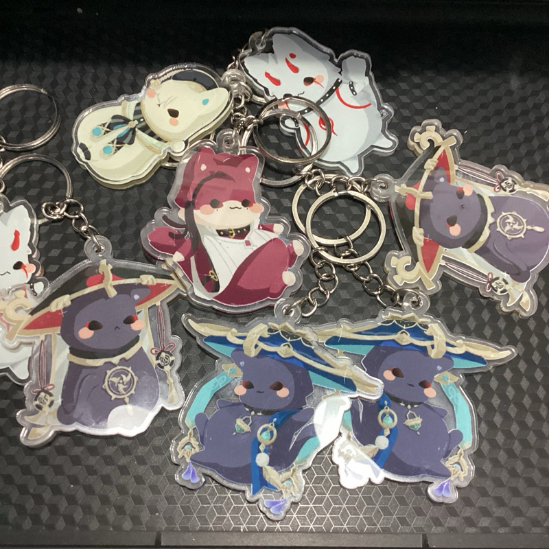 

[PRODUK CACAT] Defect keychain Genshin Impact